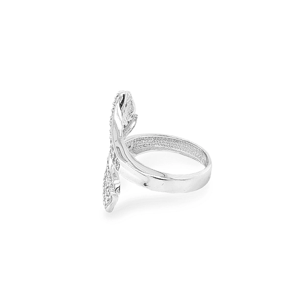 Gold Ring with Zircons