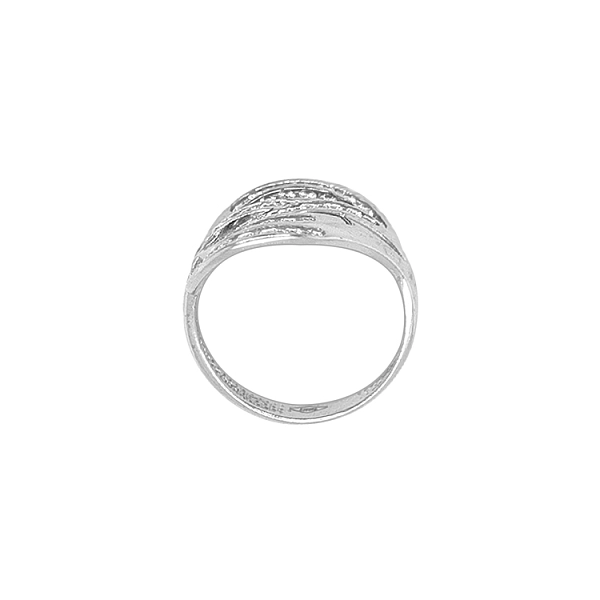 Gold Ring with Zircons