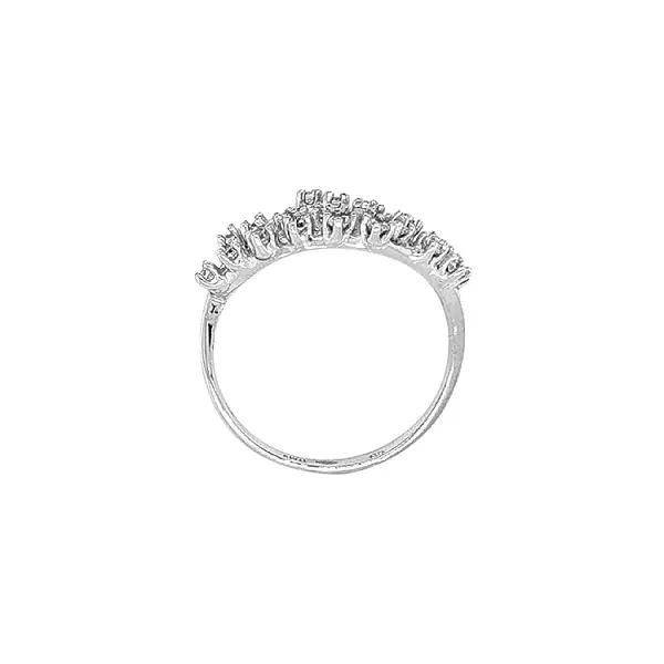 Gold Ring with Zircons