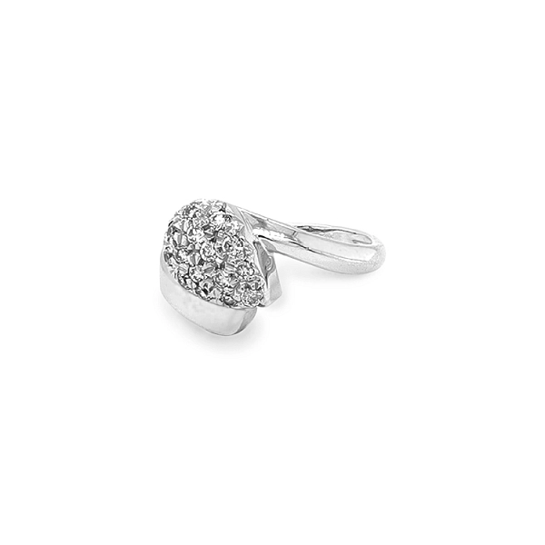 Gold Ring with Zircons
