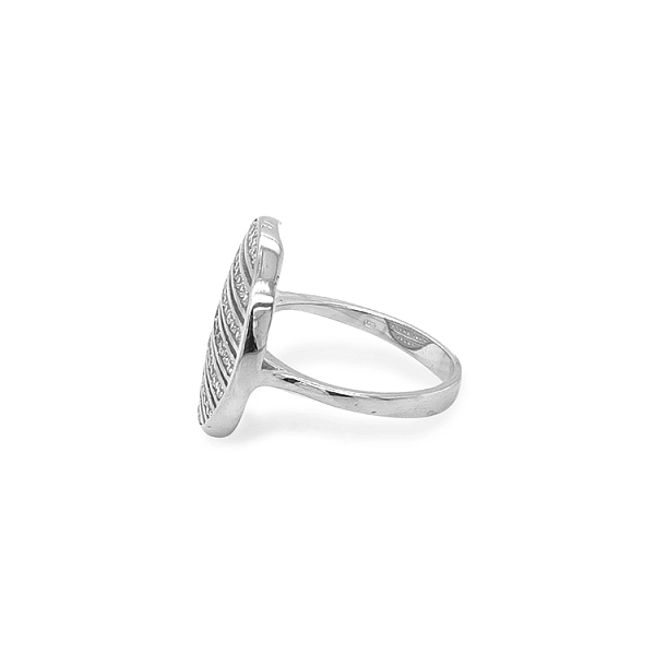 Gold Ring with Zircons
