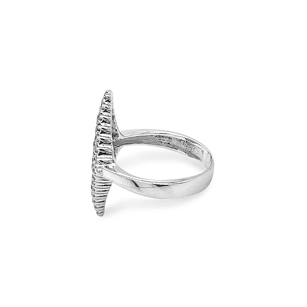 Gold Ring with Zircons