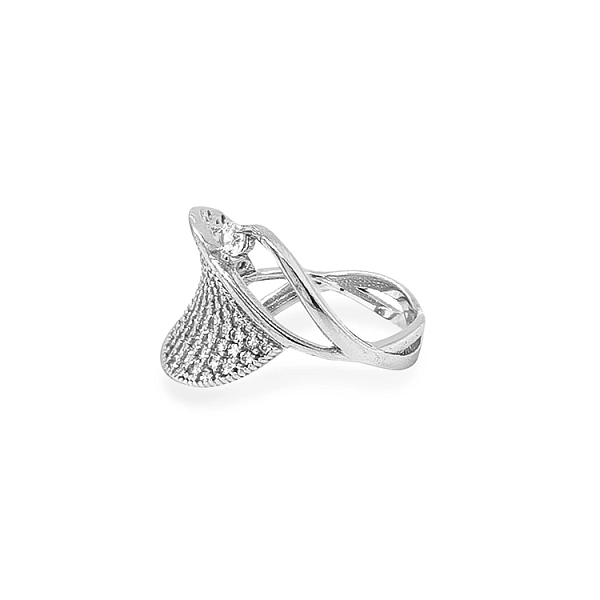 Gold Ring with Zircons