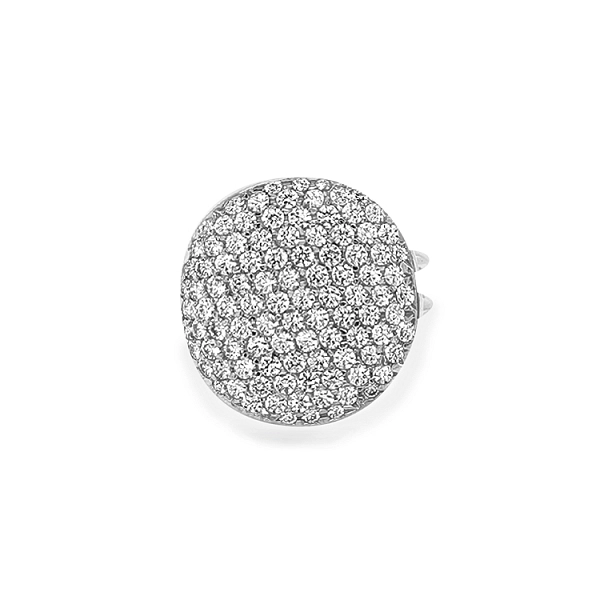Gold Ring with Zircons