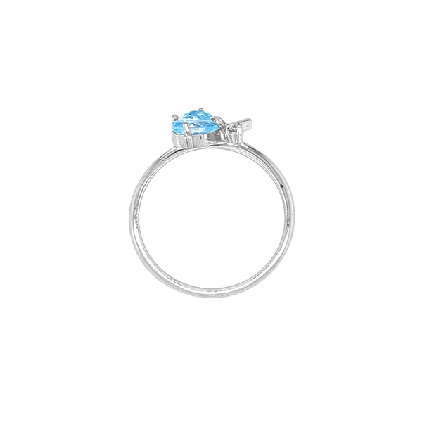 Gold Ring with Colored Stones