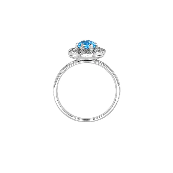 Gold Ring with Colored Stones