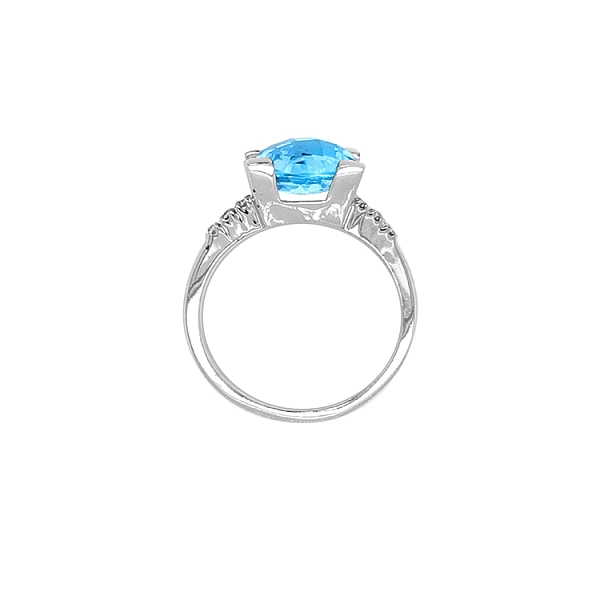 Gold Ring with Coloured Zircons