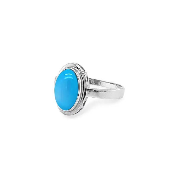 Golden Ring with Turquoise