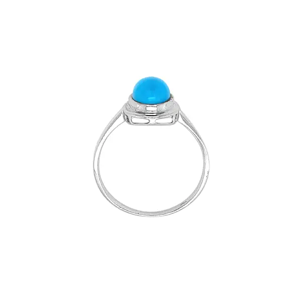 Golden Ring with Turquoise
