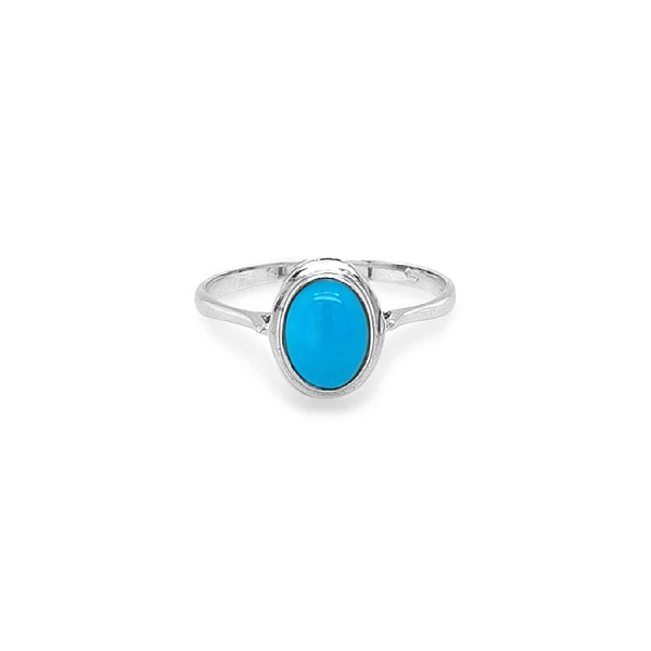 Golden Ring with Turquoise