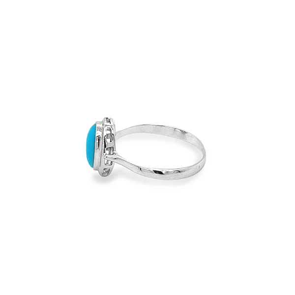 Golden Ring with Turquoise