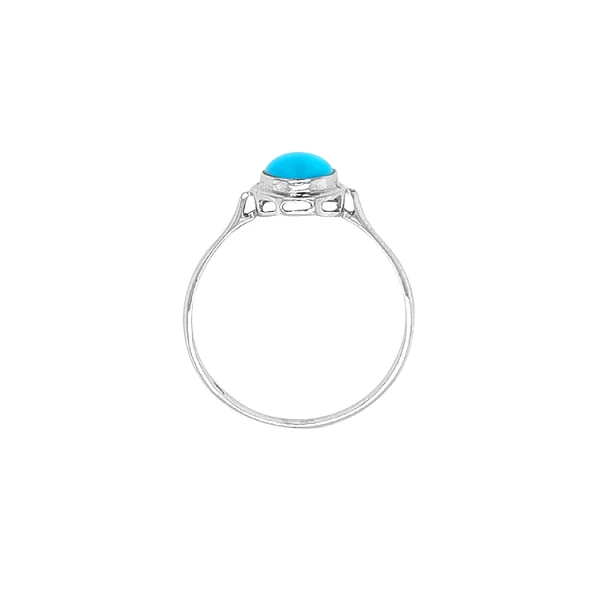 Golden Ring with Turquoise