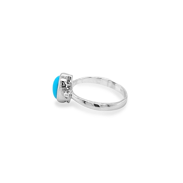 Golden Ring with Turquoise