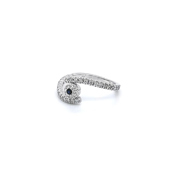White Gold Sapphire Ring