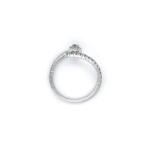 White Gold Sapphire Ring