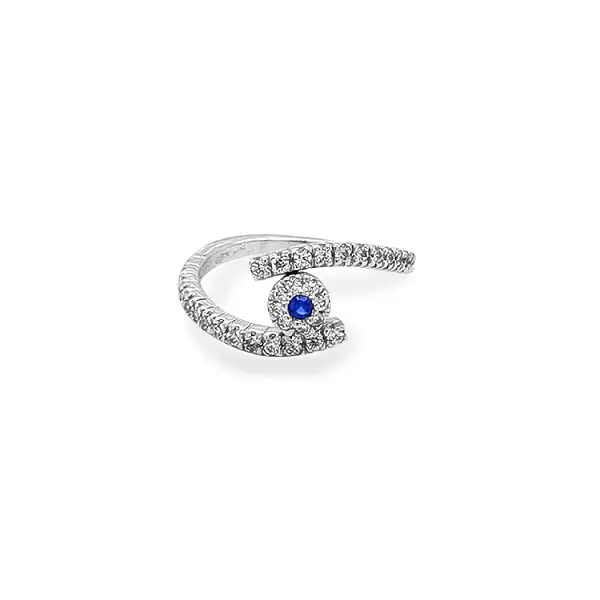 Gold Ring with Coloured Zircons