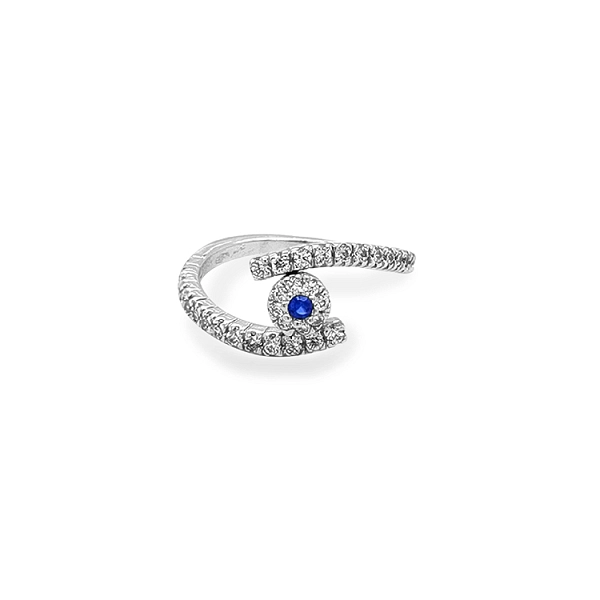 Gold Ring with Coloured Zircons