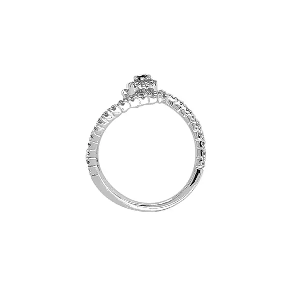 Gold Ring with Coloured Zircons