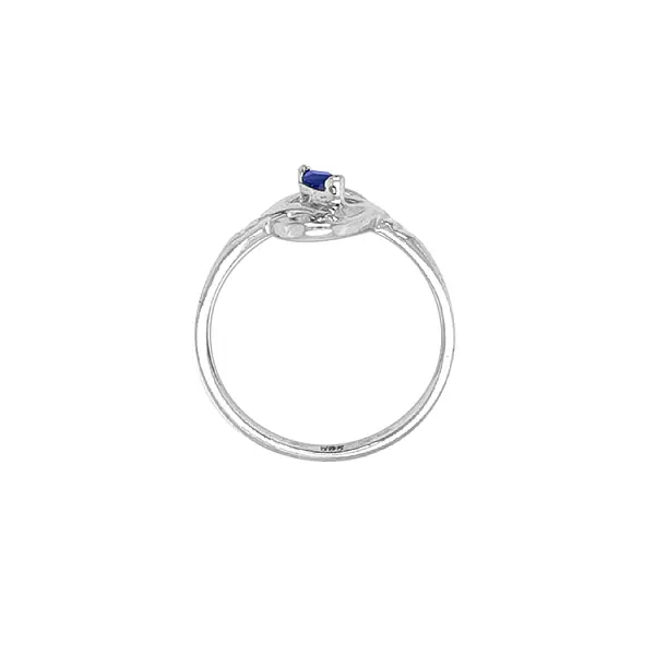 Gold Ring with Zircons