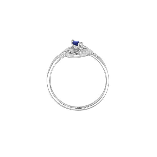 Gold Ring with Zircons