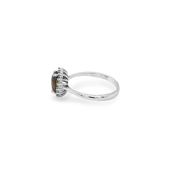 Gold Ring with Colored Stones