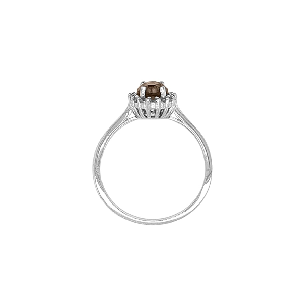 Gold Ring with Colored Stones