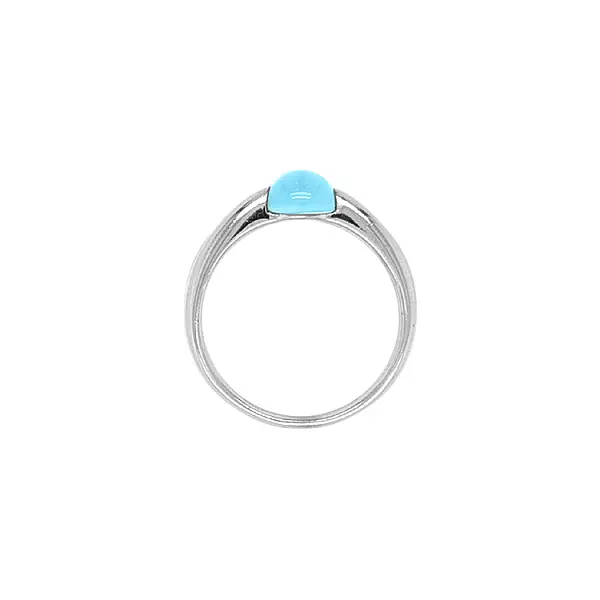 Golden Ring with Quartz
