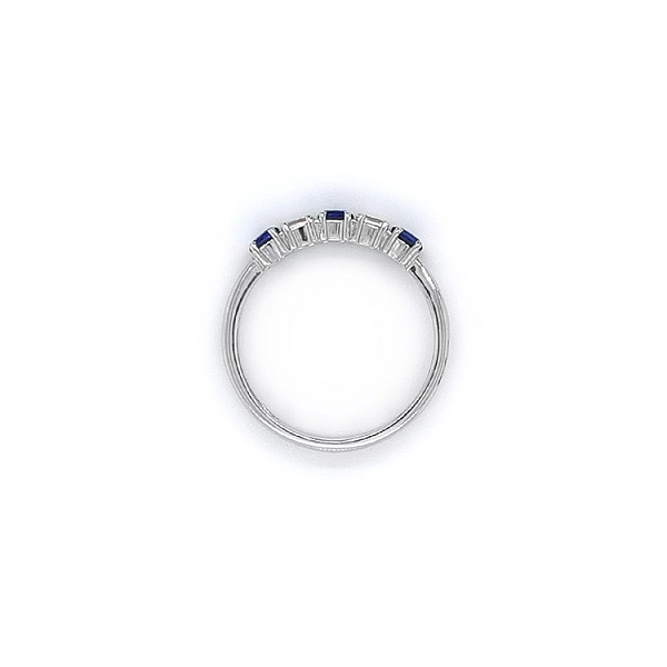 White Gold Sapphire Ring