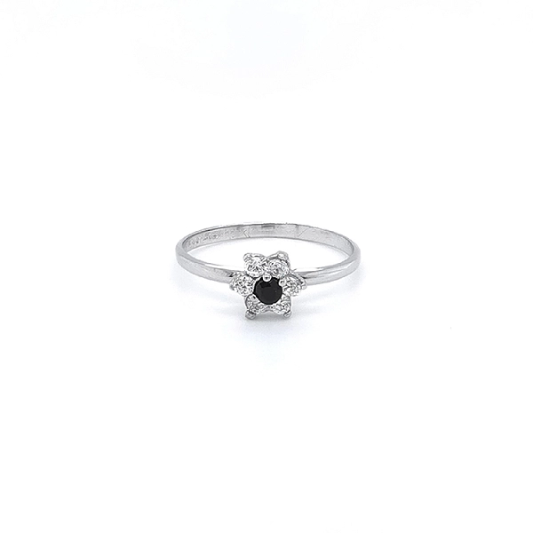 White Gold Sapphire Ring