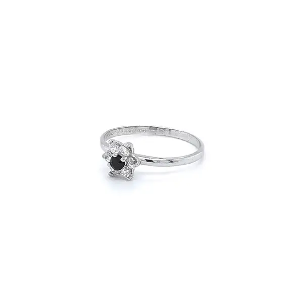 White Gold Sapphire Ring