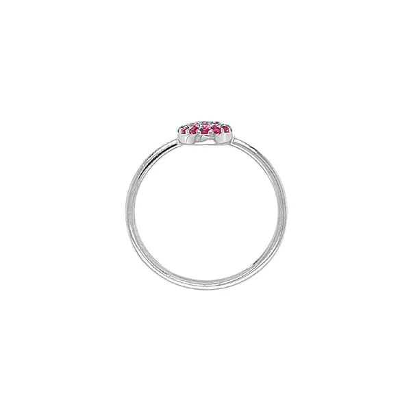 Gold Ring with Zircons