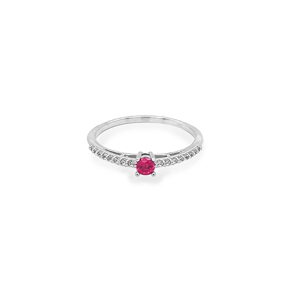 Gold Ring with Colored Stones