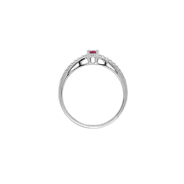 Gold Ring with Colored Stones