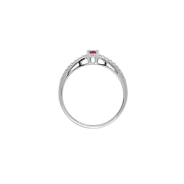 Gold Ring with Colored Stones