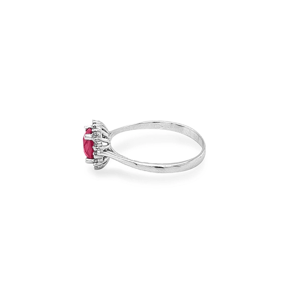 Gold Ring with Colored Stones