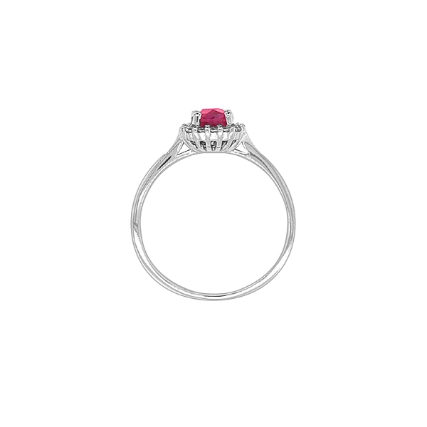 Gold Ring with Colored Stones
