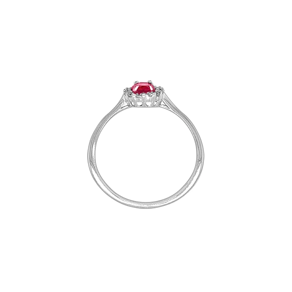 Gold Ring with Colored Stones