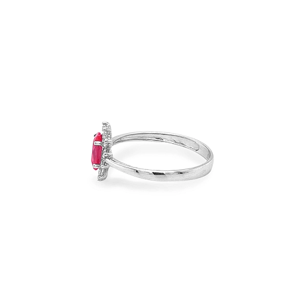 Gold Ring with Colored Stones