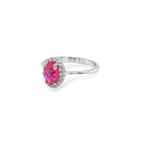 Gold Ring with Coloured Stones