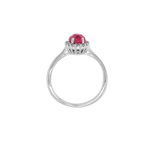 Gold Ring with Coloured Stones