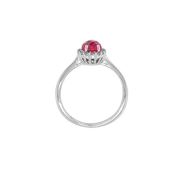 Gold Ring with Coloured Stones