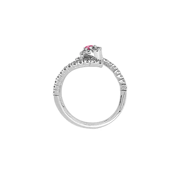Gold Ring with Colored Stones