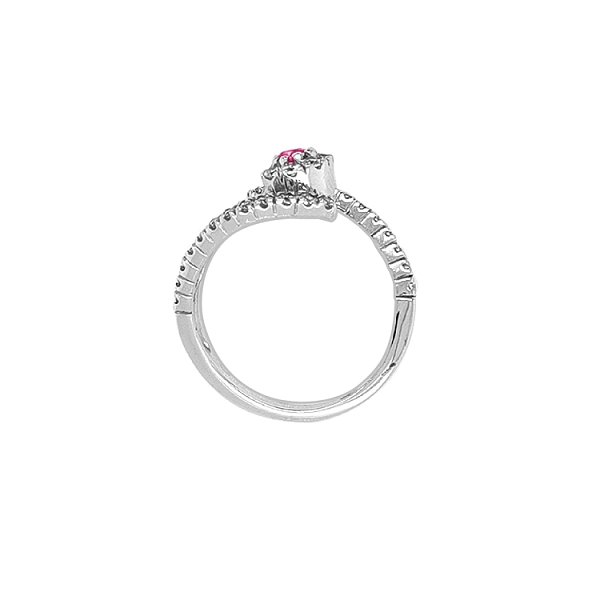 Gold Ring with Colored Stones
