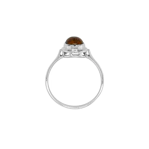 Gold Ring with Tiger Eye