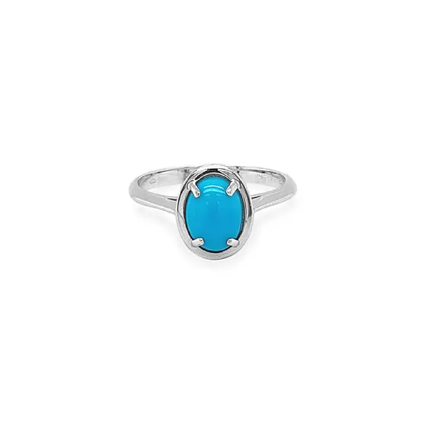 Golden Ring with Turquoise