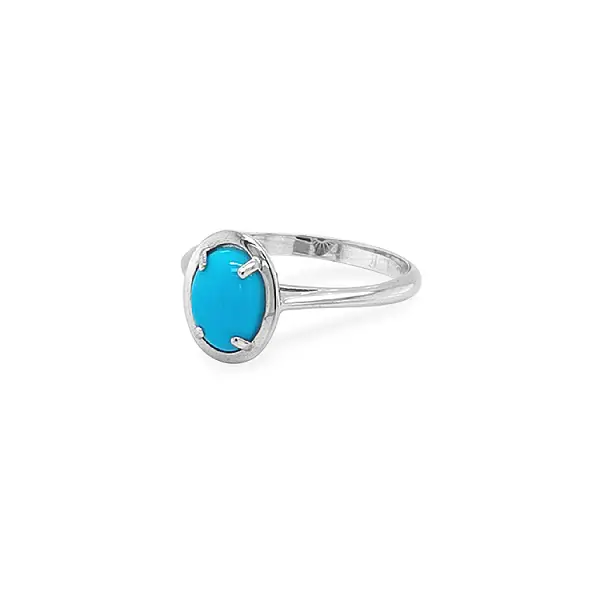 Golden Ring with Turquoise