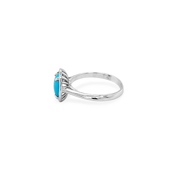 Golden Ring with Turquoise