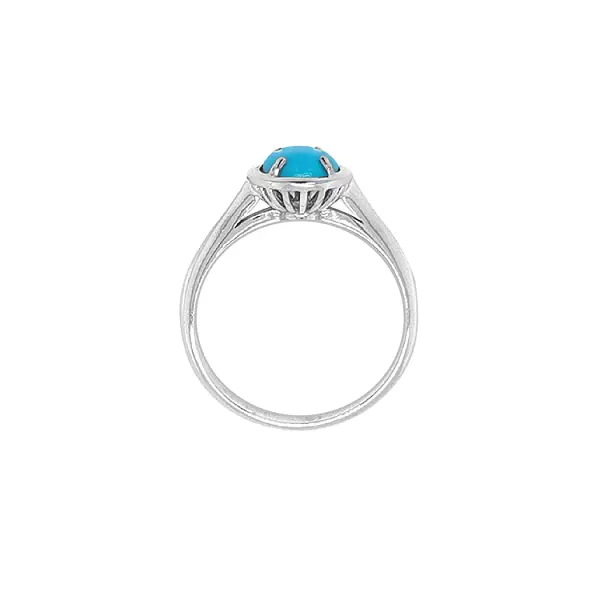 Golden Ring with Turquoise