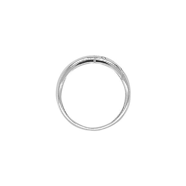 Gold Ring with Zircons