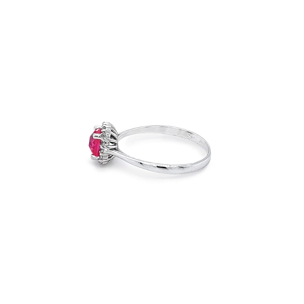 Gold Ring with Colored Stones